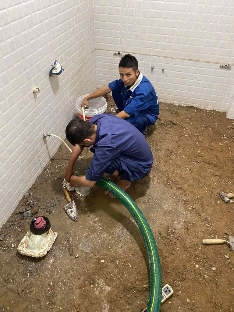 Xe hút hầm cầu 2 khối chuyên nghiệp tại TP.HCM